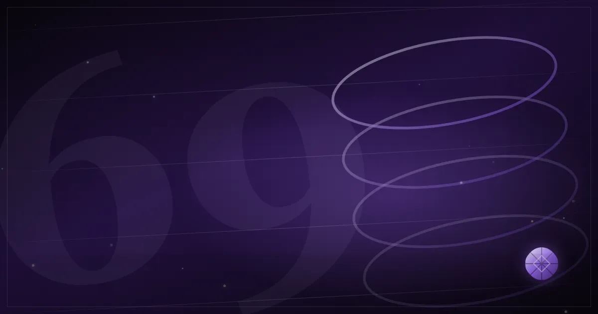 Purple stacked-coin artwork for the PAY69 contact page