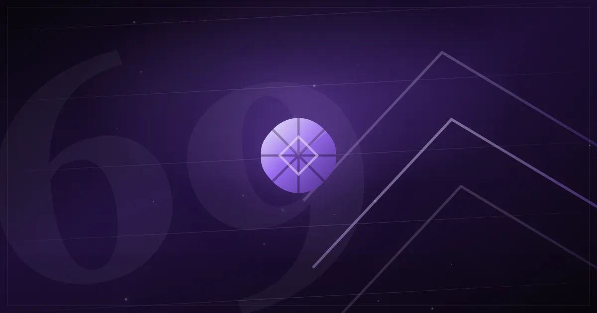 Purple line artwork for the PAY69 login information page